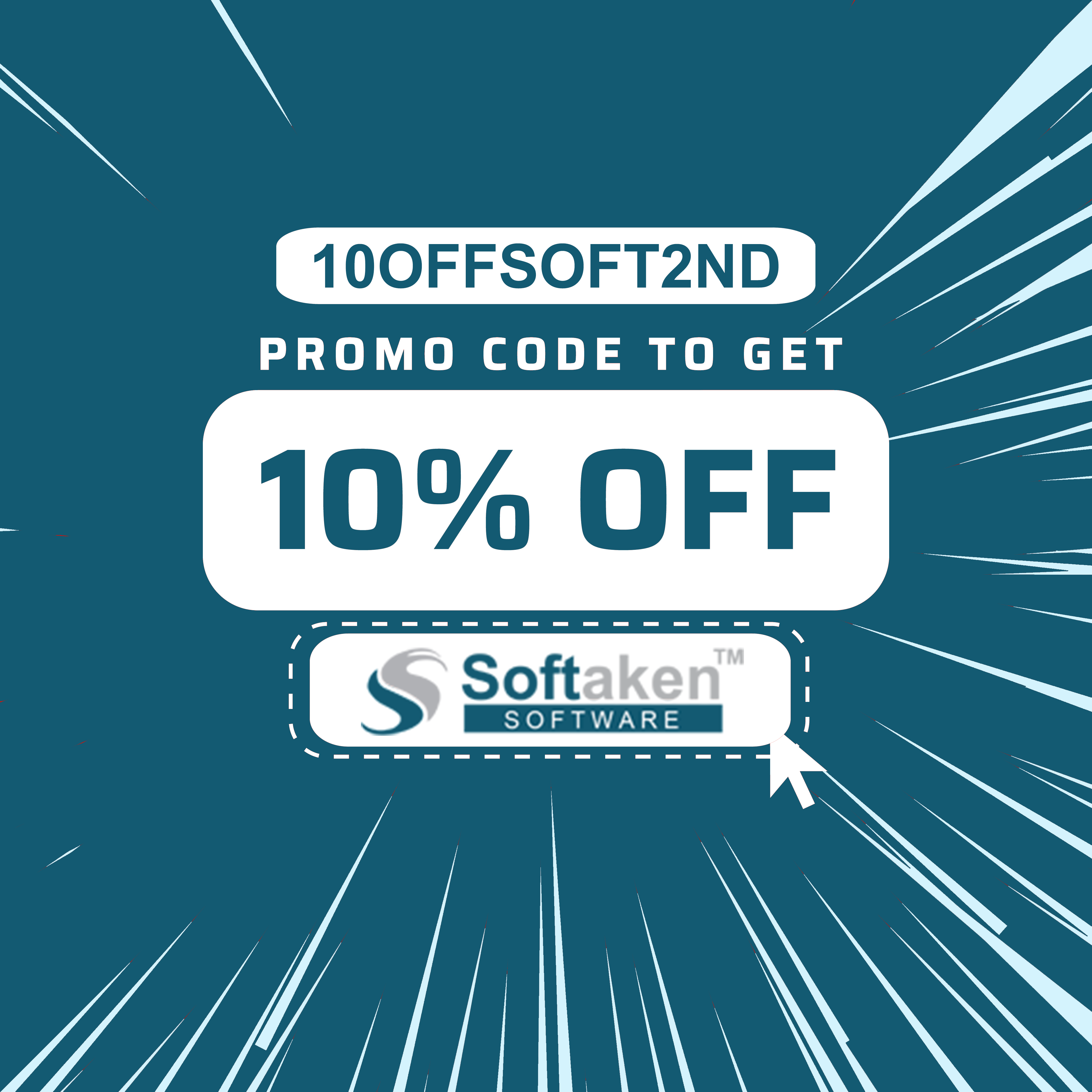 Flat 10% Discount on OST to EML Converter - Softaken Software