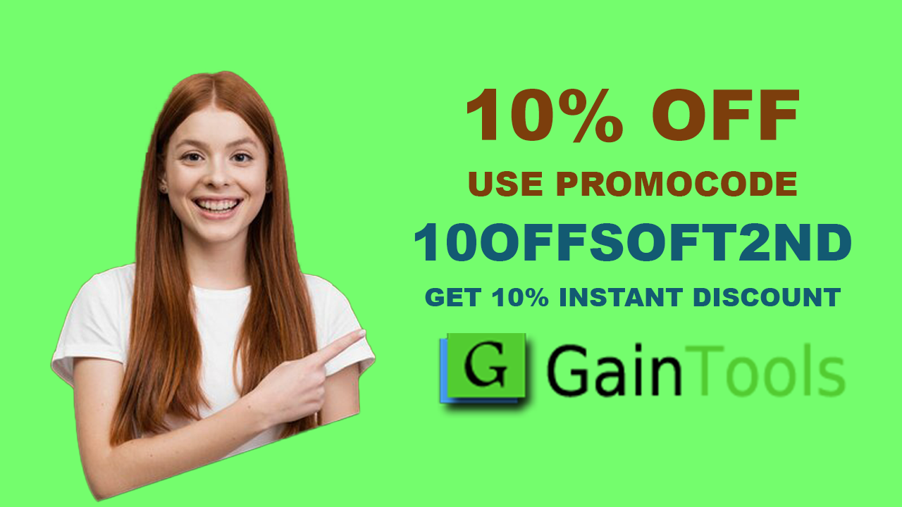 Instant 10% Discount Code for GainTools OST to MBOX Converter