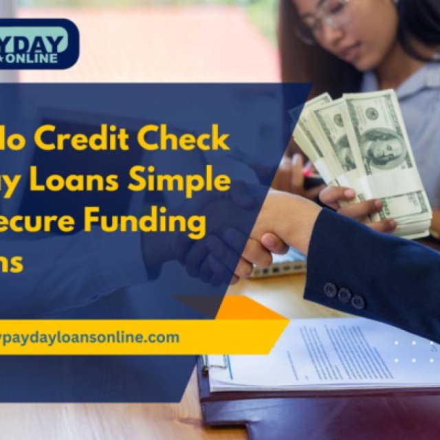 Affordable No Credit Check Payday Loans for You