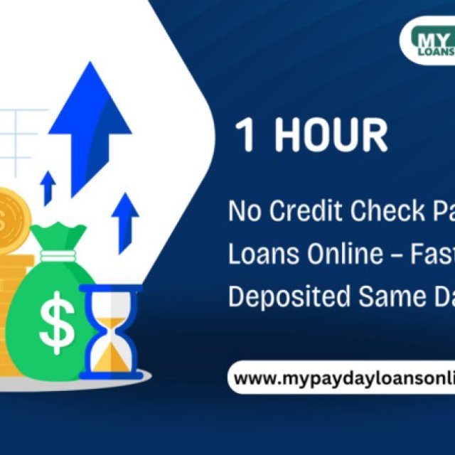 Fast 1 Hour Payday Loans Online - No Credit Check, Same-Day Cash