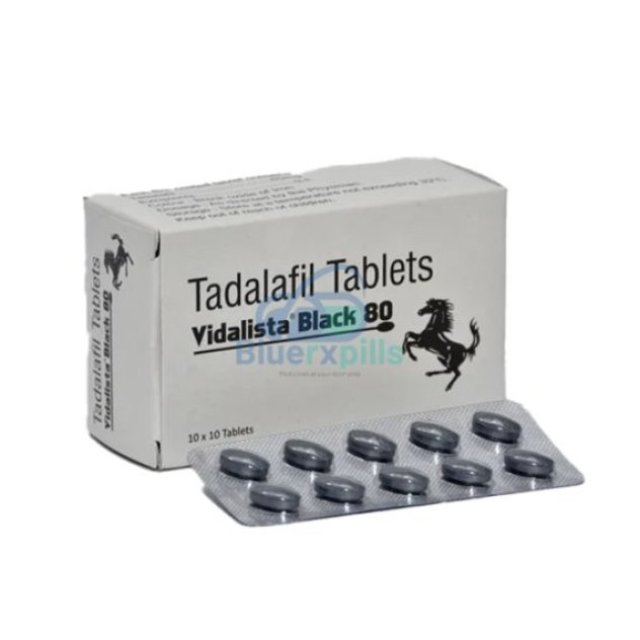 Vidalista Black 80 mg Pills | Dosage | With Best Tadalafil