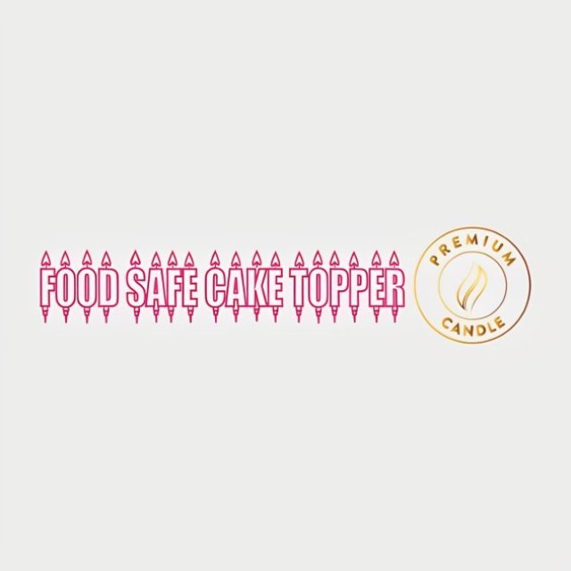 Food Safe Cake Topper