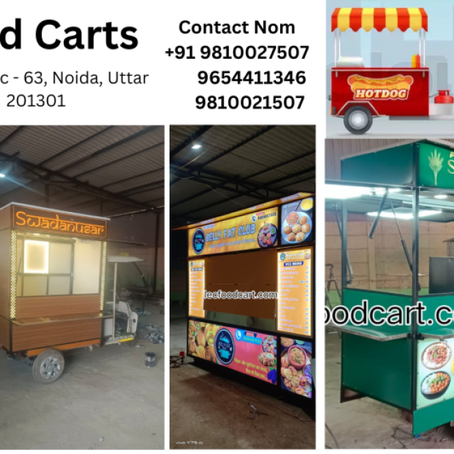 IEC Food Cart Noida Premium Food Cart & Food Truck Manufacturer