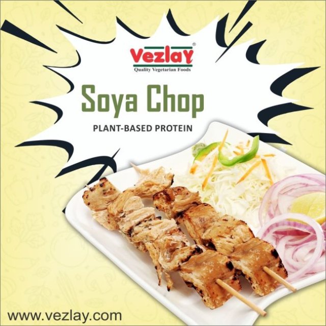 Delicious & Nutritious Soya Chaap by Vezlay Foods - A Perfect Vegetarian Delight