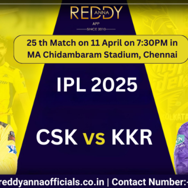 Anna Reddy Club joins the excitement as CSK takes on KKR in IPL 2025’s 25th match at Chennai’s iconic MA Chidambaram Stadium