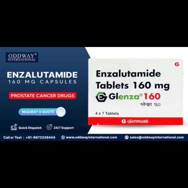Enzalutamide 160 mg for Prostate Cancer | Best Prices & USA-Wide Shipping