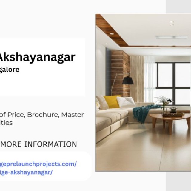 Prestige Akshayanagar Luxury 1 to 4BHK Apartments in Bannerghatta Bangalore