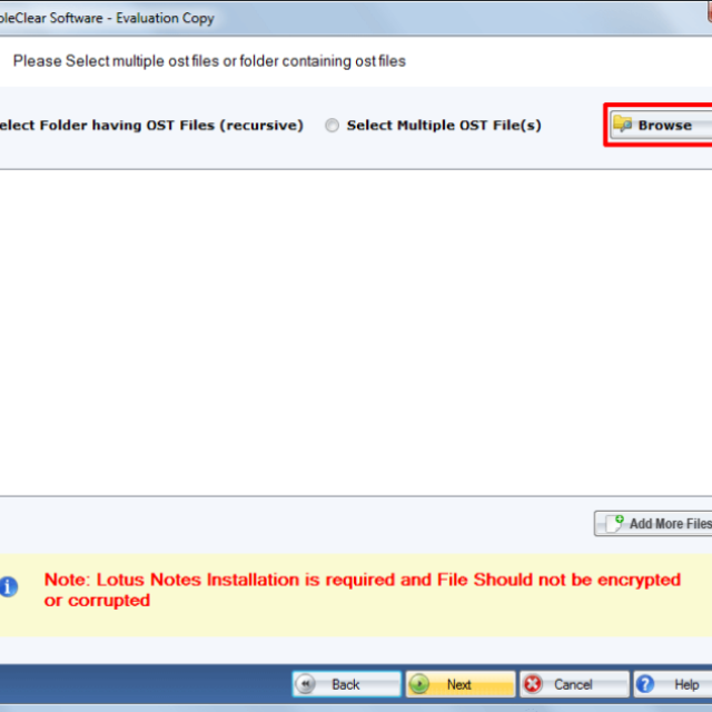 WholeClear OST to MBOX Converter