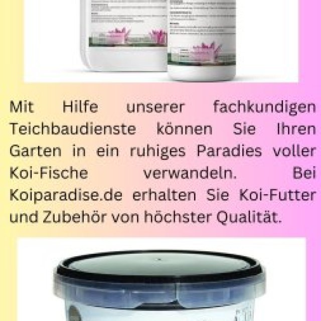 Teichbau für Koiteiche | Koiparadise.de