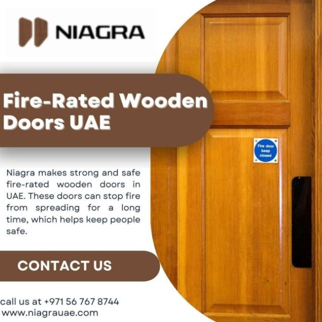 Fire-Rated Wooden Doors in UAE - Niagra