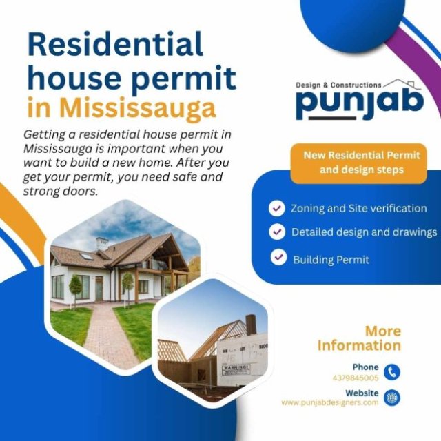 Residential House Permit in Mississauga