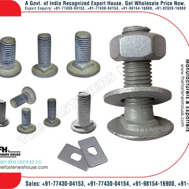 Fasteners Bolts Nuts Threaded Rods manufacturer exporter in India https://www.thefastenershouse.com