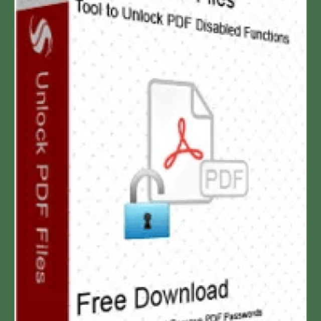 Softaken Unlock PDF Files Software