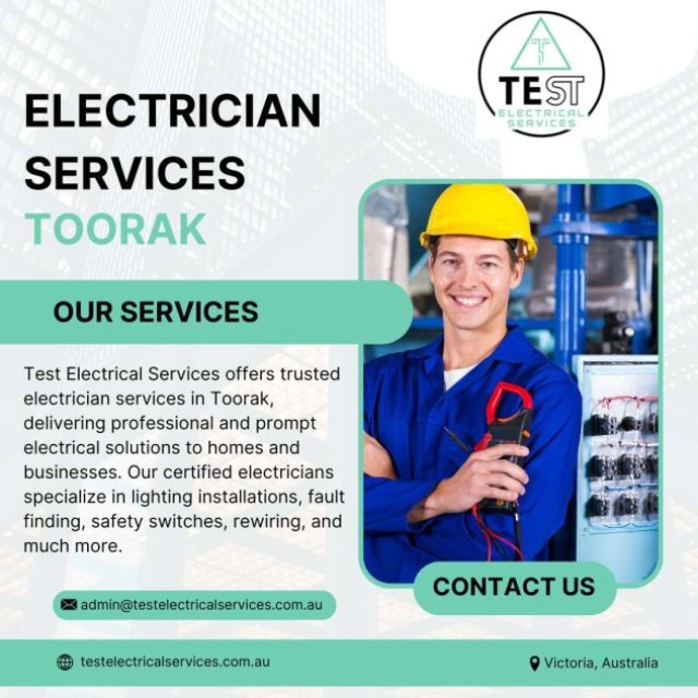 Best Electrician Services in Toorak - Test Electrical Experts