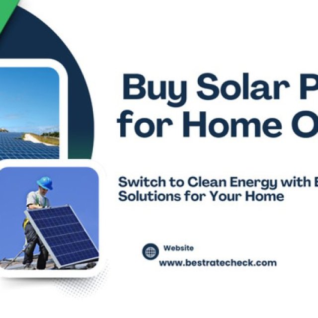 Buy Solar Panel for Home Online and Power Up with Clean Energy