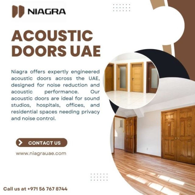 Buy Acoustic Doors in UAE - Niagra is the Best