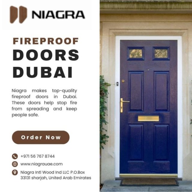 Best Fireproof Doors Dubai - Niagra Doors