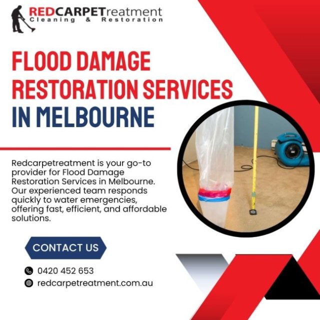 Professional Flood Damage Restoration Services in Melbourne