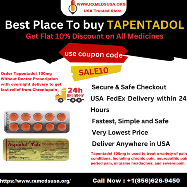 Buy BulkTapentadol 100mg Online In US For Chronic Pain Management - Rxmedsusa