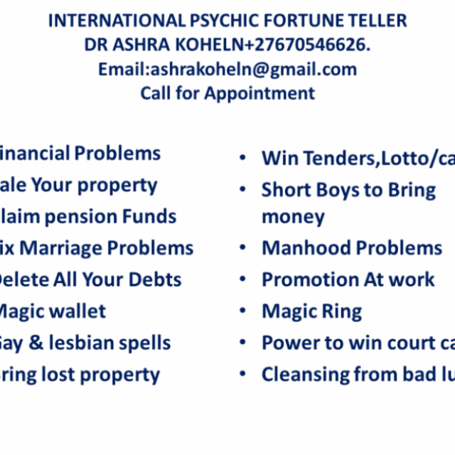 * Powerful Psychic Reading IN UK,USA,CANADA,SOUTH AFRICA(WHATSAPP +27670546626)