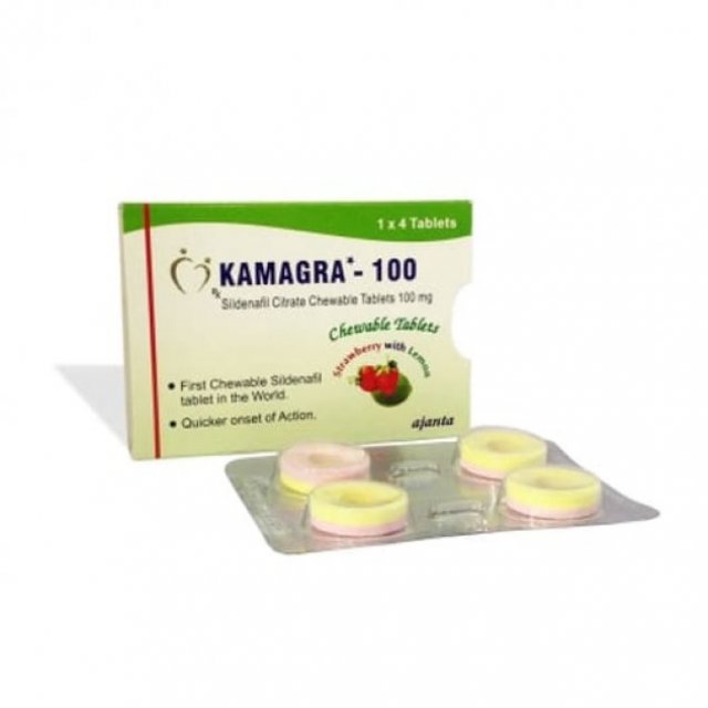 Buy Kamagra Chewable Tablet Online & Get Harder Erection