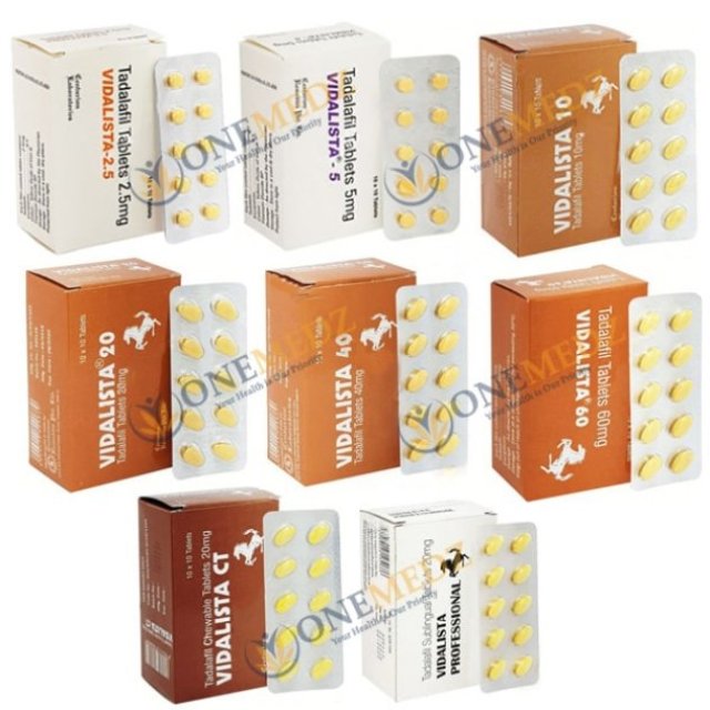 Buy Vidalista 10 Mg (Tadalafil) | 5% OFF | Free Shipping