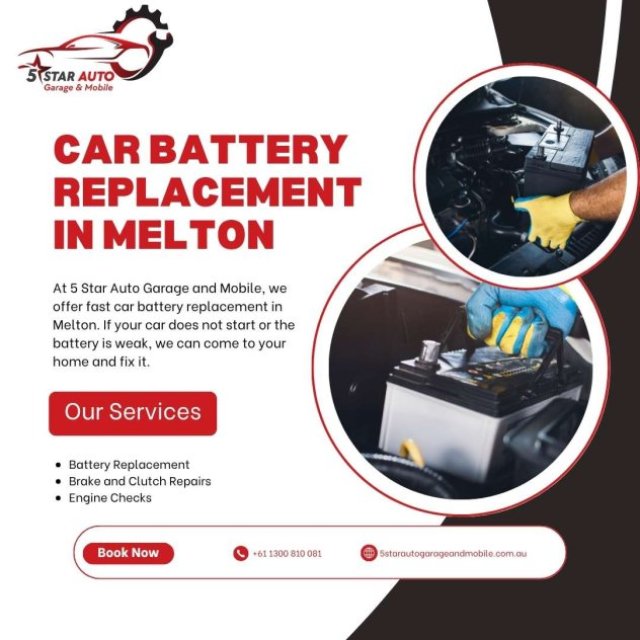 Trusted Car Battery Replacement in Melton