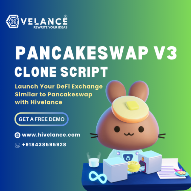 Get Elite PancakeSwap V3 Clone script at Low Cost