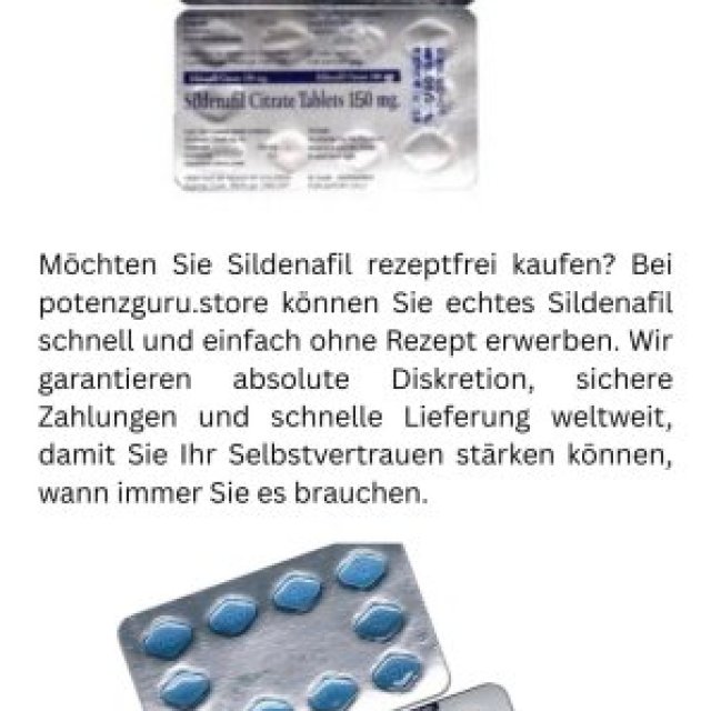 Sildenafil rezeptfrei online in Deutschland kaufen