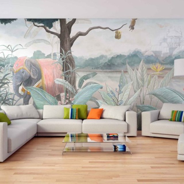 Transform Your Space with Giffywalls’ Dreamy Watercolor Wallpaper