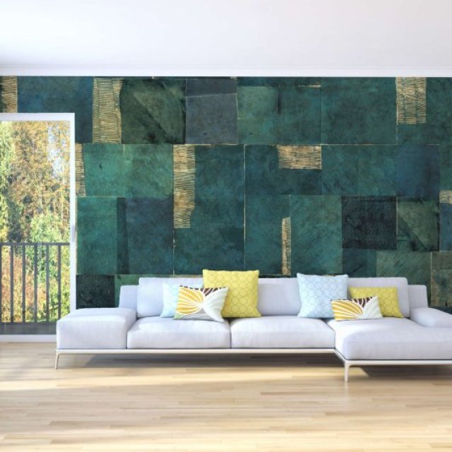 Want Instant Modern Vibes? Try Wallanza’s Abstract Geometric Wallpaper!