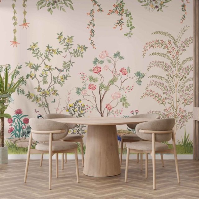 Why Follow Trends When Chinoiseries Wallpaper is Timeless?