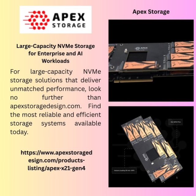 Large-Capacity NVMe Storage for Enterprise and AI Workloads
