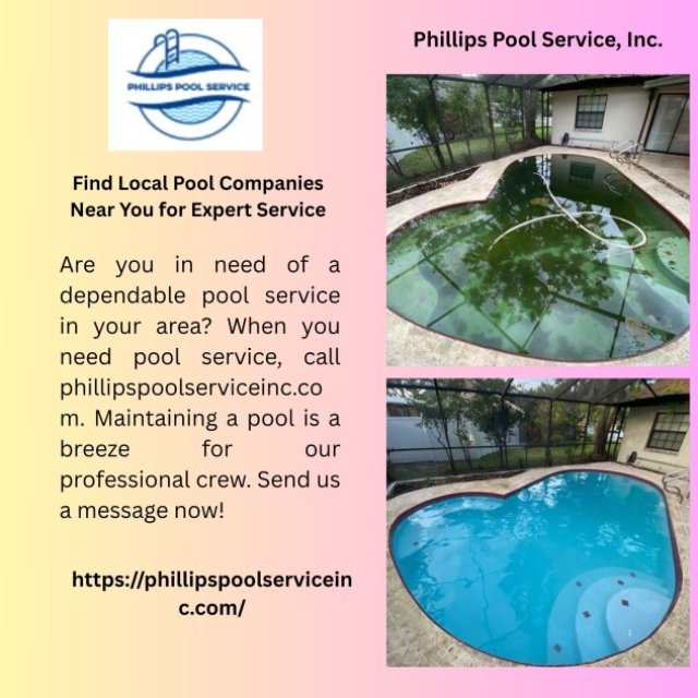 Find Local Pool Companies Near You for Expert Service