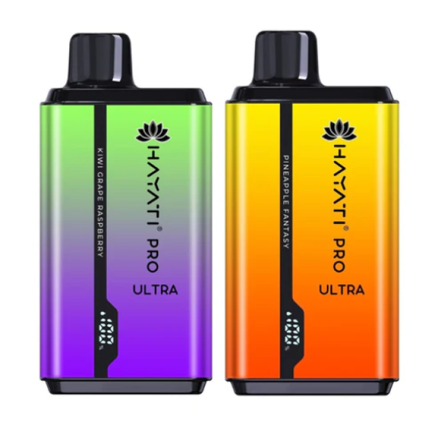 Box of 10 Hayati Pro Ultra 15000 Puffs Disposable Vape Pod