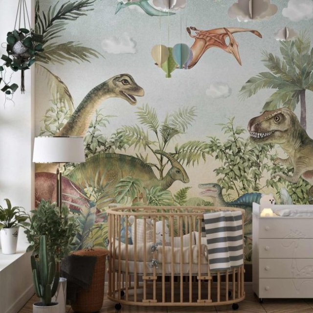 Wild & Ancient: Dinosaur-Themed Wallpaper from Giffywalls