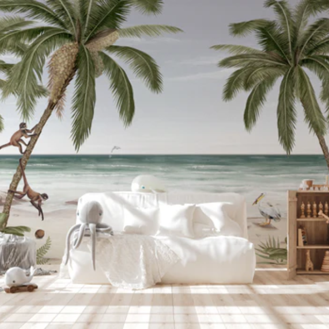 What Makes Tropical Beach Wallpaper Ideal for Wall Décor?