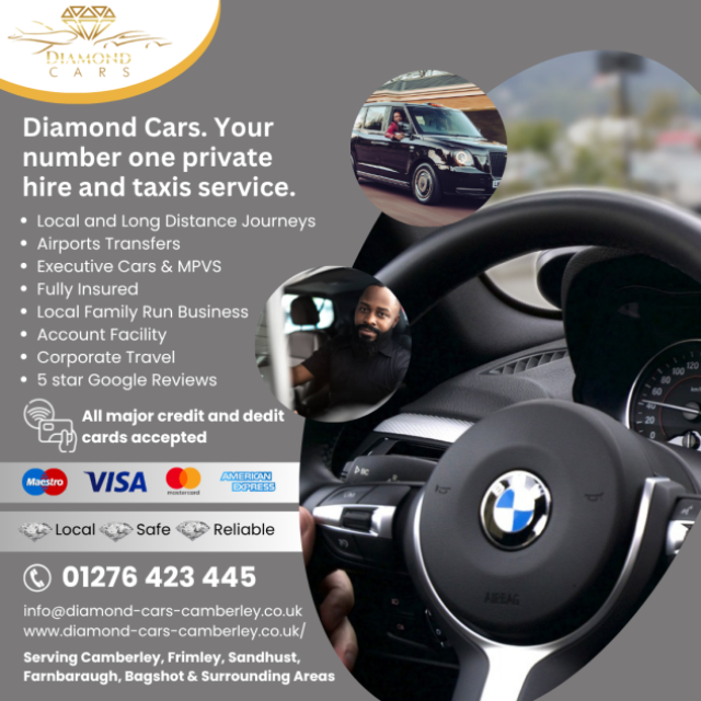 Reliable Camberley Cabs: Your Trusted Ride Solution!