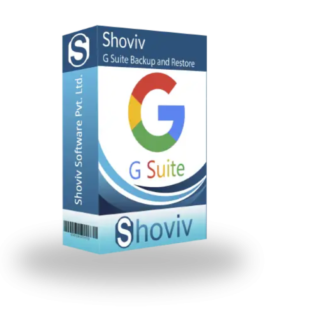 Shoviv G Suite Backup Tool