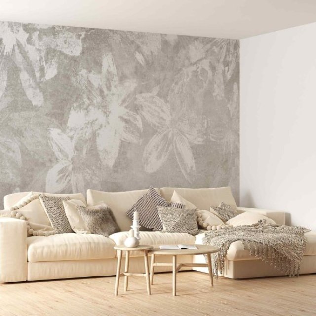 Have You Seen This Vintage Floral Wallpaper? Inquire Within!