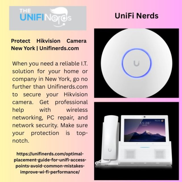 Protect Hikvision Camera New York | Unifinerds.com