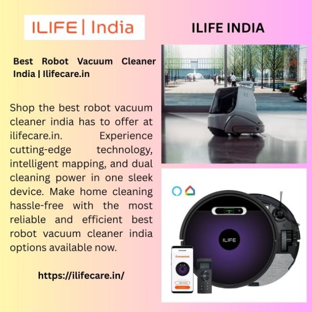 Best Robot Vacuum Cleaner India | Ilifecare.in