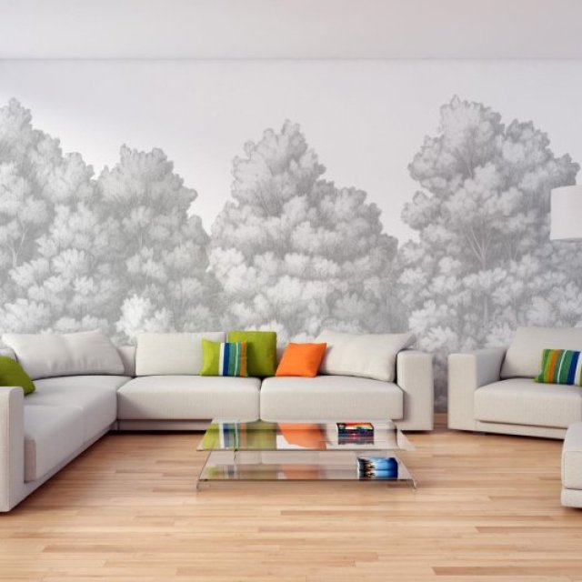 Nature’s Soft Embrace Soft Tones Wallpaper for Your Home!