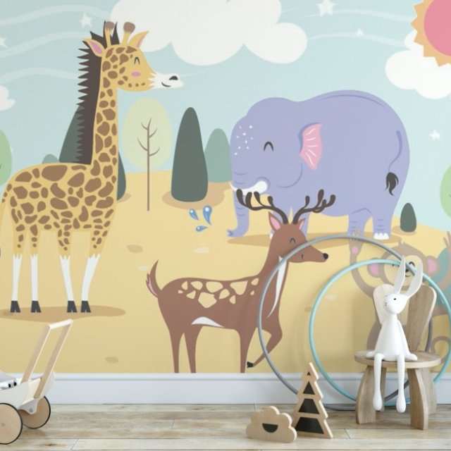 Ready to Bring Joy to Your Home with Cartoon Animal Wallpaper?