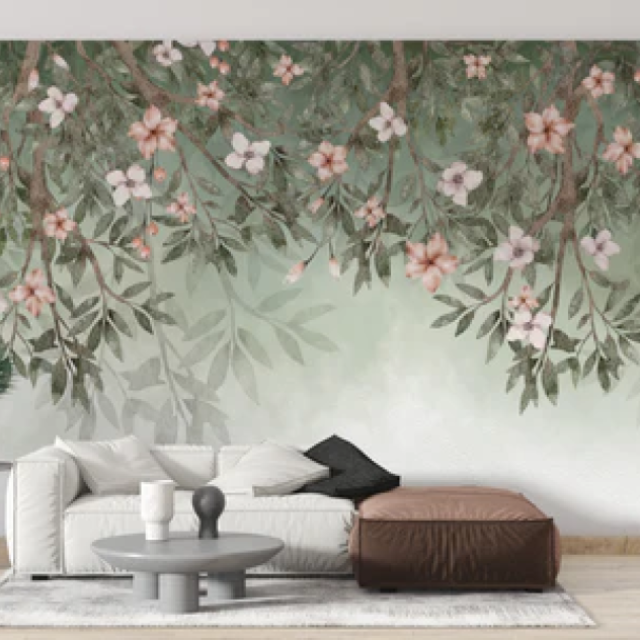 What Styles and Colors Are Available in Blossom Wallpaper?