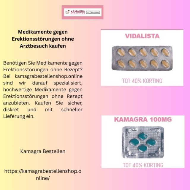 Medikamente gegen Erektionsstörungen ohne Arztbesuch kaufen