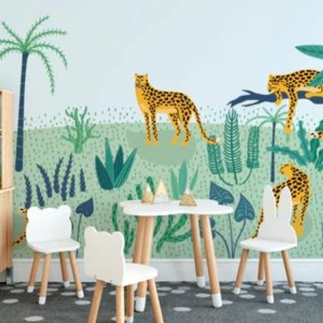 Easy Leopard Peel and Stick Wallpaper Solutions