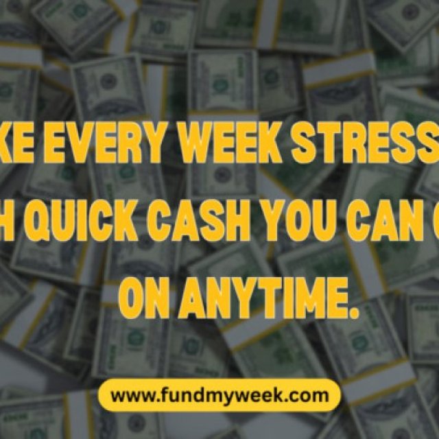 Get Quick & Reliable Loans Online with Fund My Week Services