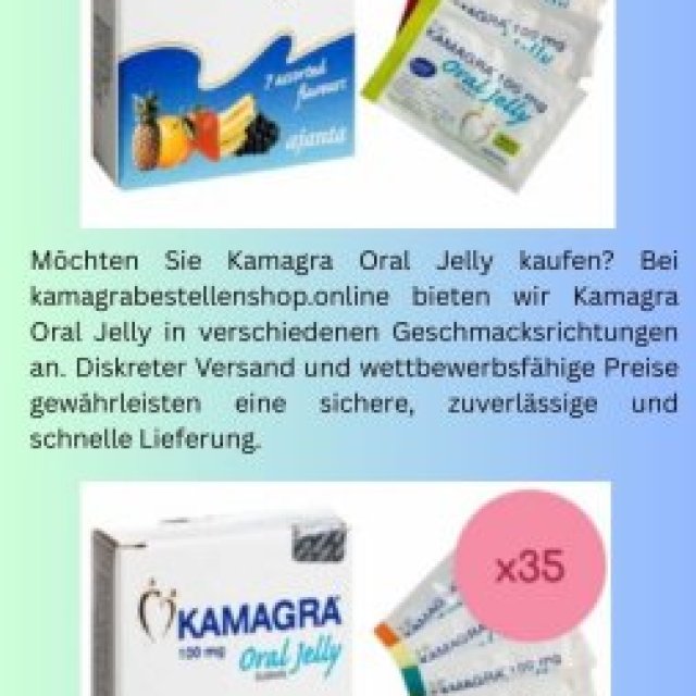 Kamagra Oral Jelly für Männer ohne ärztliche Genehmigung kaufen