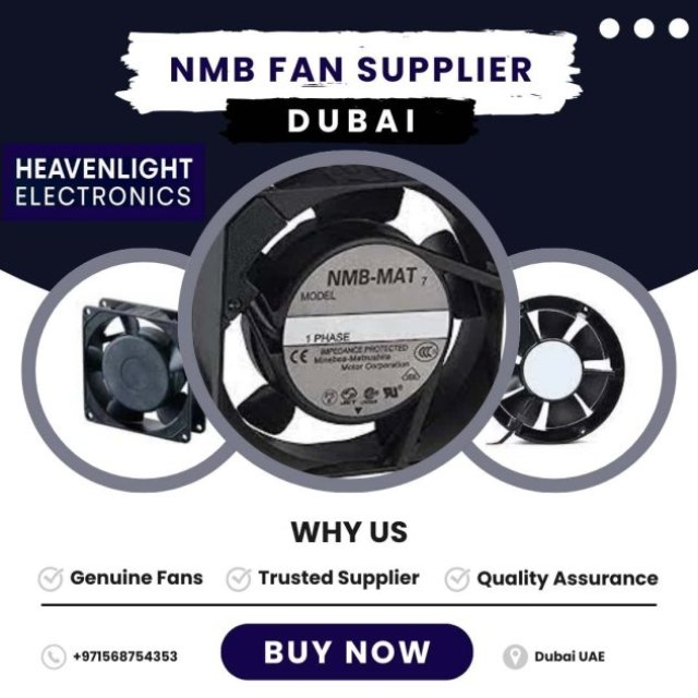 Reliable NMB Fan Supplier in Dubai - Heavenlight Electronics
